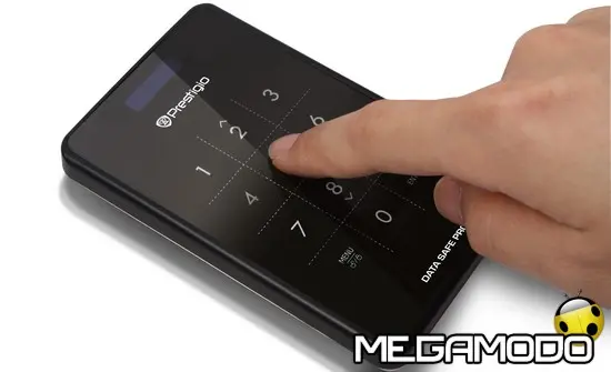 Prestigio Data Safe Pro, dati in sicurezza