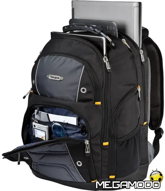 Drifter 16" Backpack di Targus, uno spazio per ogni singolo oggetto