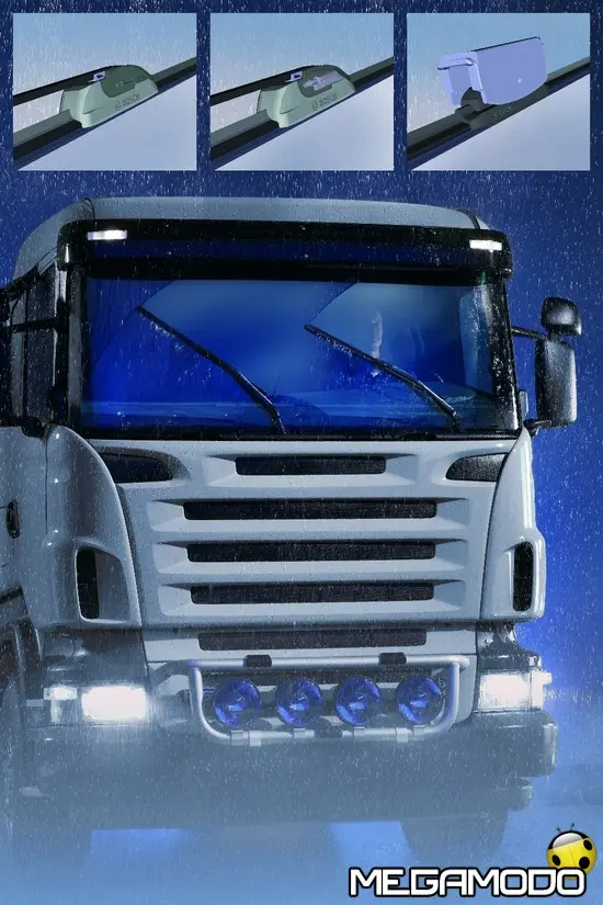 Aerotwin Retrofit, nuove spazzole tergicristallo per veicoli da lavoro