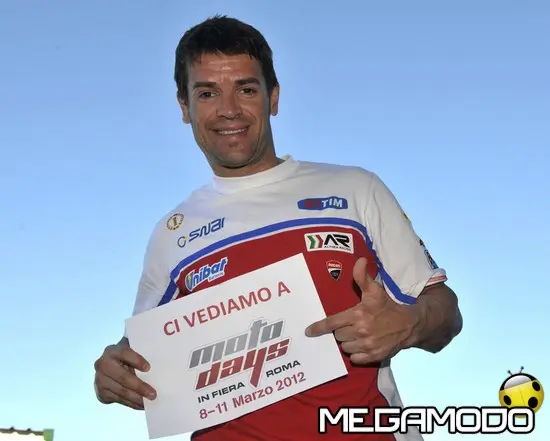 Al via Motodays 2012 con Carlos Checa