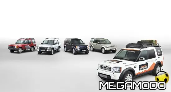 Land Rover Discovery, spedizione a favore della Croce Rossa