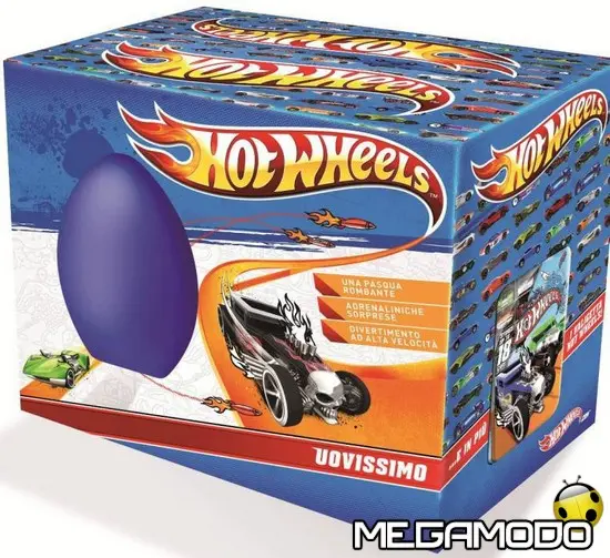 Uovissimo Hot Wheels e Cars 2 di Mattel, per una Pasqua rombante
