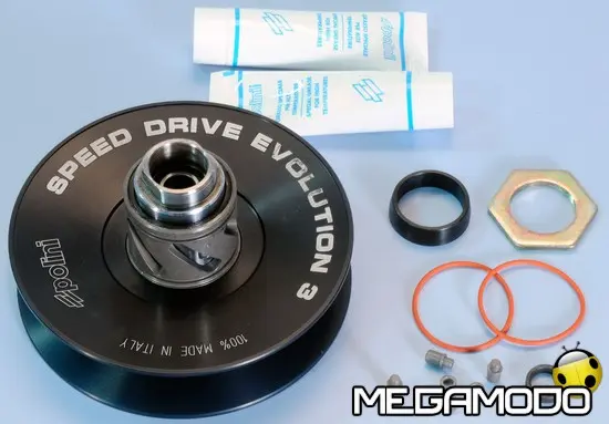 Polini "Ceramic Speed Drive Evolution 3" per scooter 50 con motori Piaggio e Minarelli-Yamaha