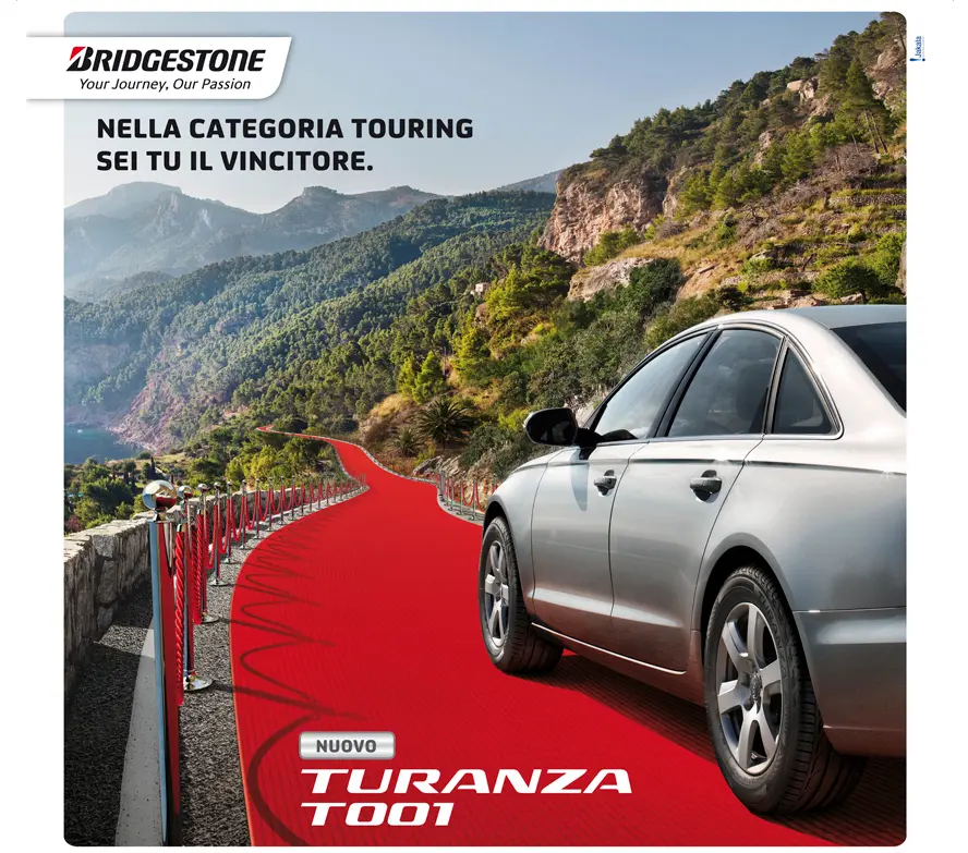 Bridgestone Turanza T001, al via la campagna promozionale