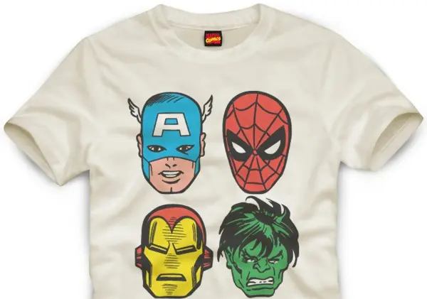 Vintage 55, le t-shirt limited edition by Marvel per celebrare i grandi dei fumetti