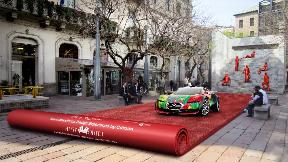 Citroën e Salone del Mobile, la mostra in Via MonteNapoleone