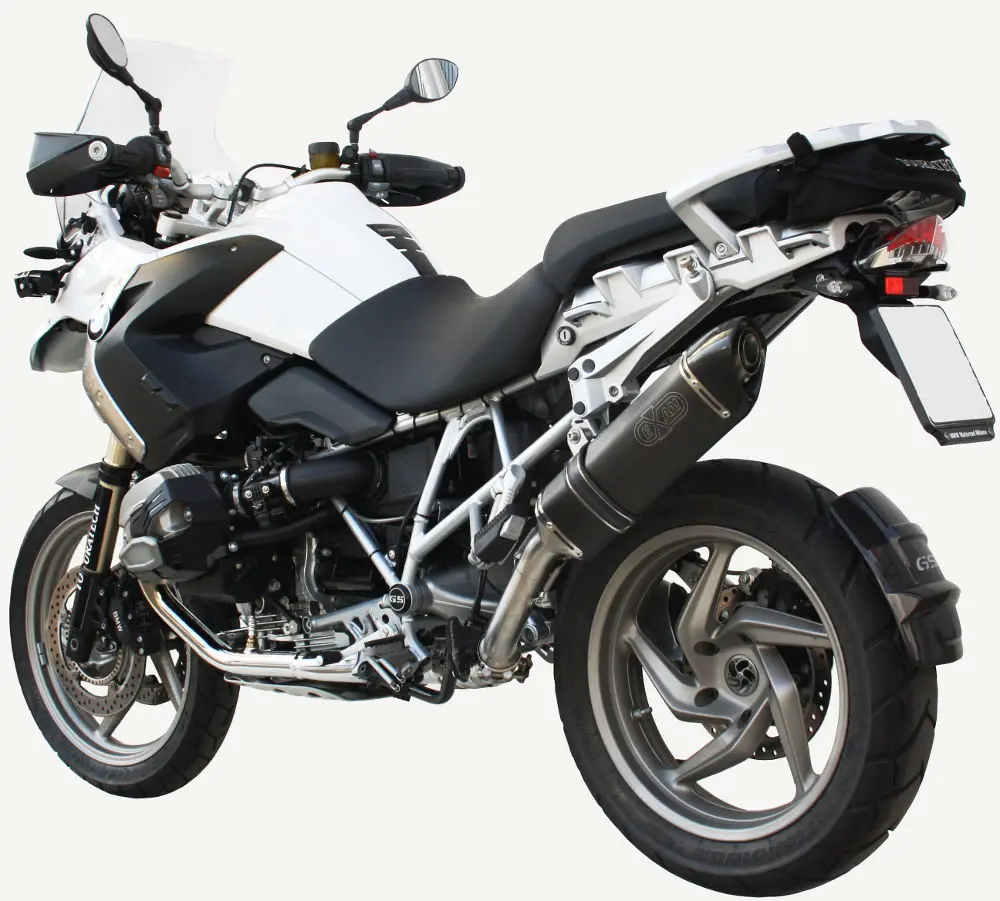 Nuovi silenziatori Exan X-Black per la BMW R 1200 GS 