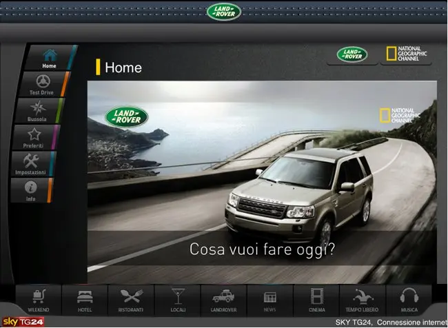 National Geographic Channel e Land Rover per iLand, l'applicazione per il viaggiatore 