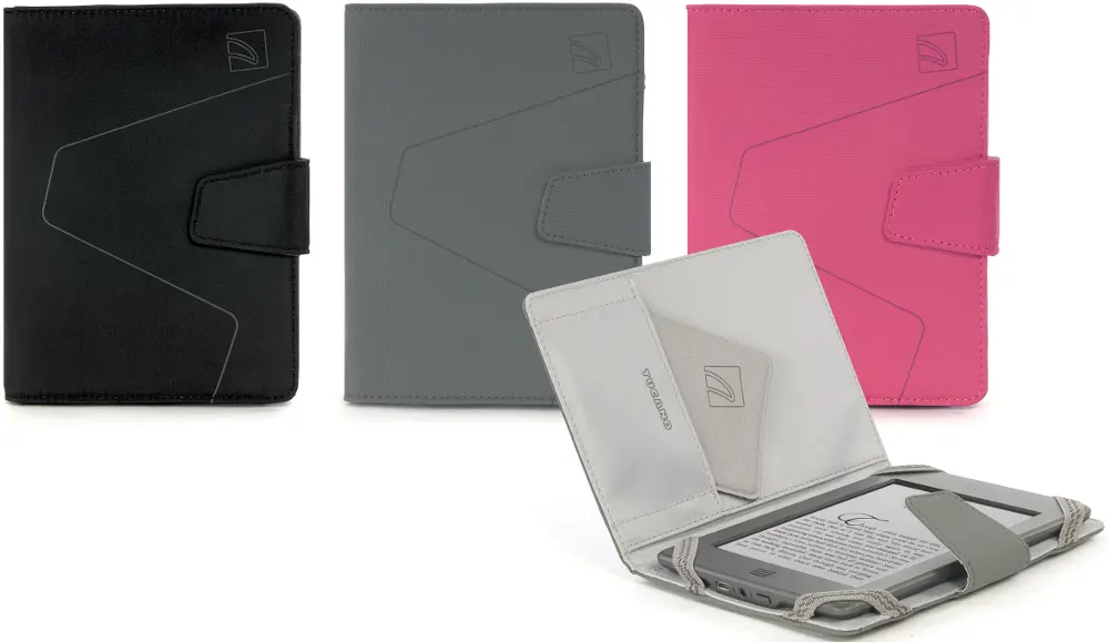 Le custodie Pagina e Lato di Tucano compatibili con Kindle Touch