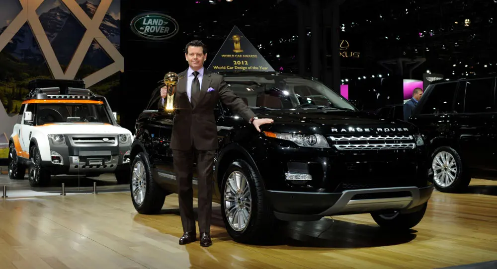 Range Rover Evoque riceve il premio "World Design Car of the Year 2012"