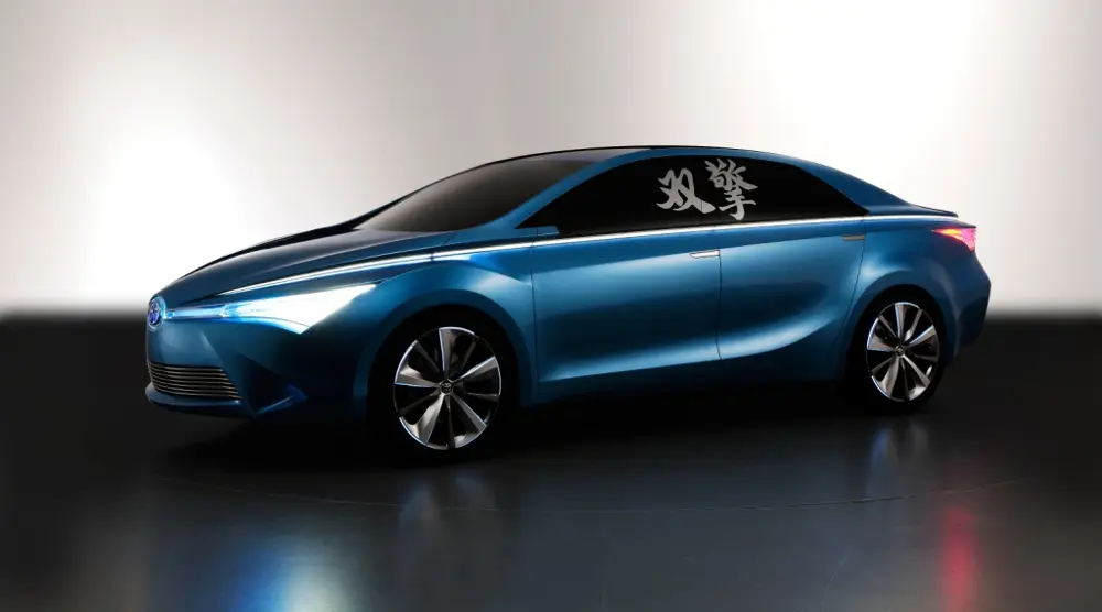 Toyota Yundong Shuangqing e Dear Qin, esordio mondiale al Salone di Pechino 2012