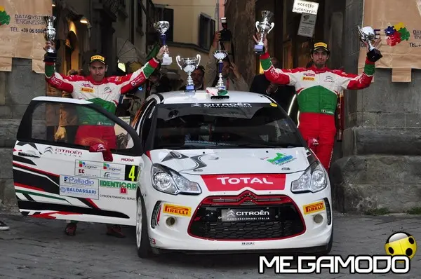 campedelli fappani arrivo rally ciocco