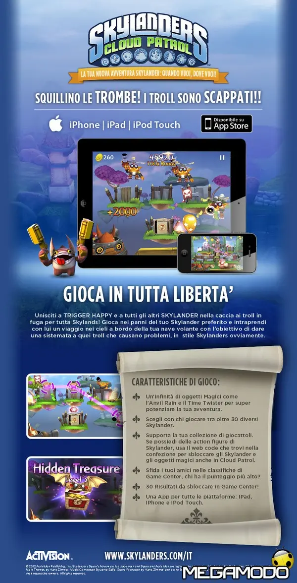 skylanders cloud patrol