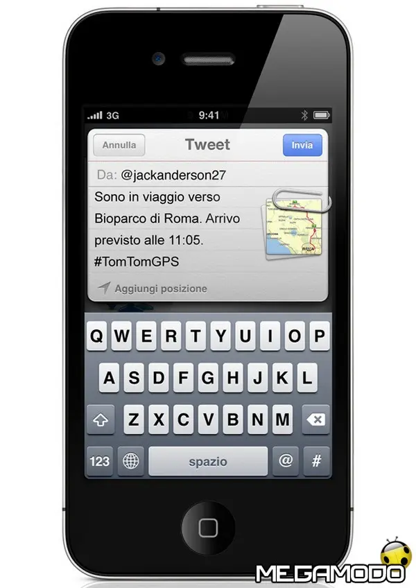 tomtom appiphone twitterita