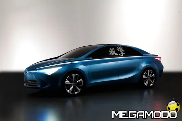 toyota yundong shuangqingc hybrid concept
