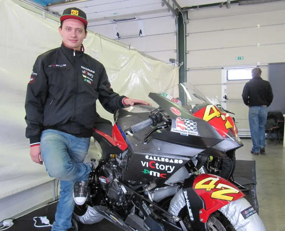 La riminese Vyrus debutta a Misano nel Trofeo Italiano Amatori con la nuova 986 M2 