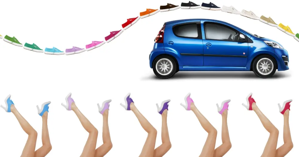 Peugeot 107 Superga, colorata e dalla spiccata personalità 