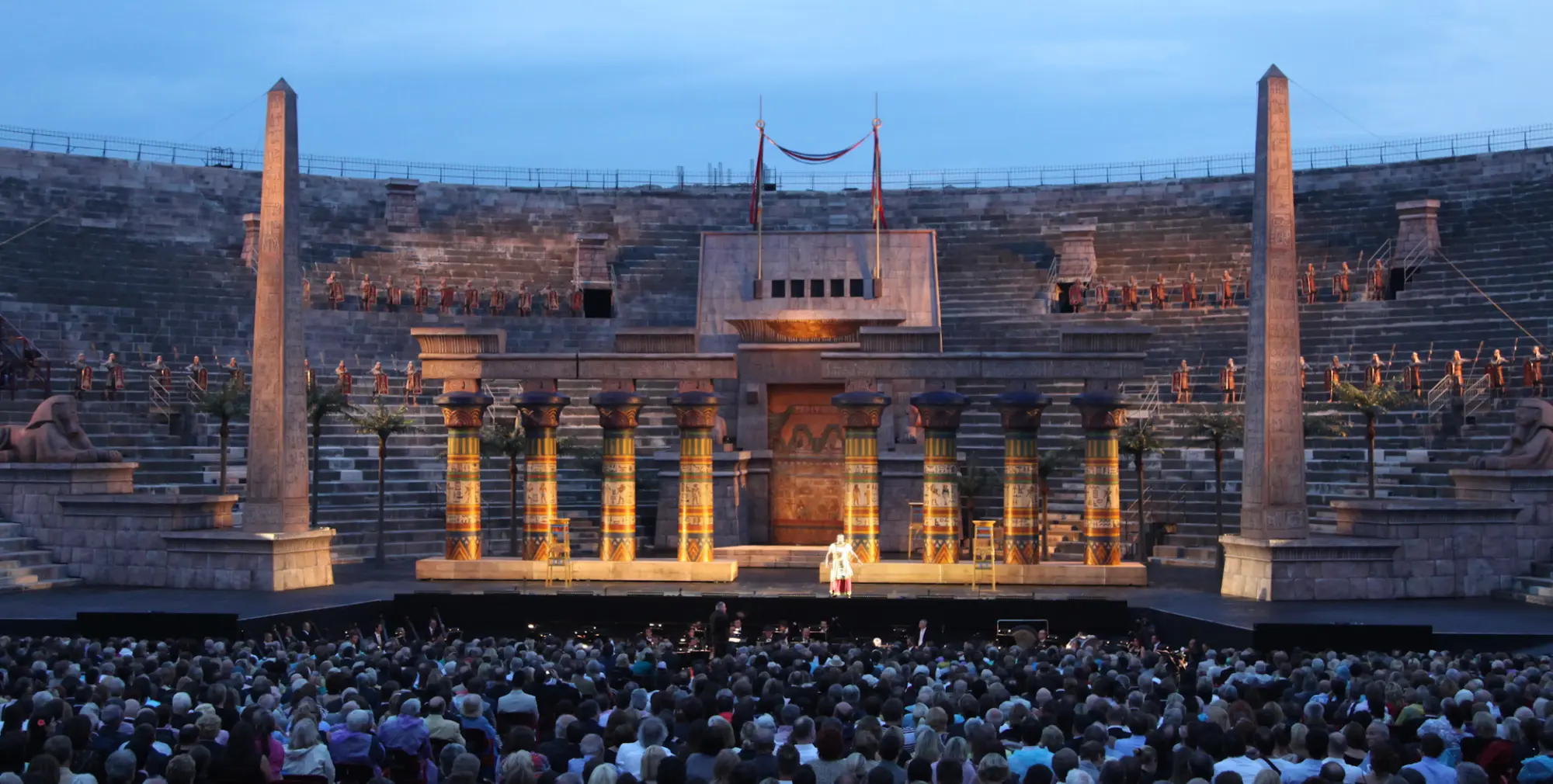 Su Sky per la prima volta al mondo la diretta dell'Aida in 3D