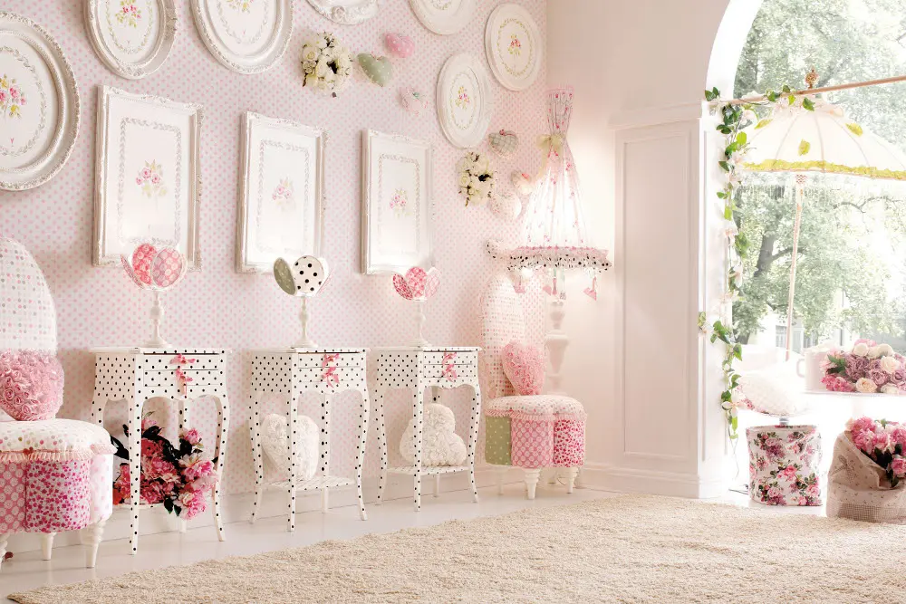 Collezione Kiss by Altamoda Italia, ambienti romantici e moderni