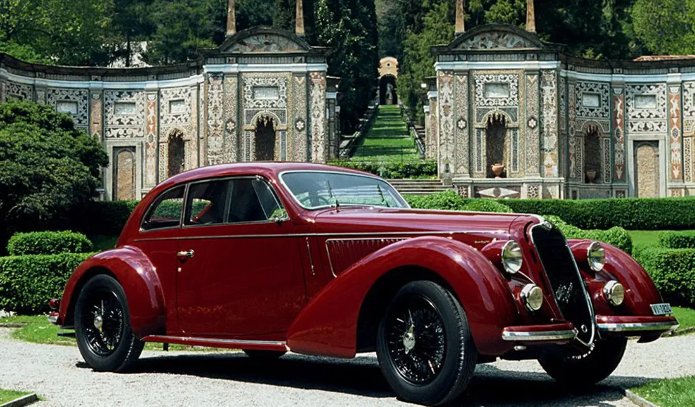 Le vetture storiche Alfa Romeo alla rievocazione storica della Mille Miglia 2012