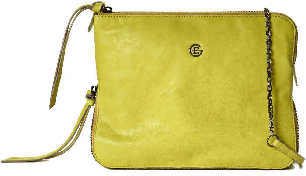 Borse Elena Ghisellini, giallo lime per l'estete 2012