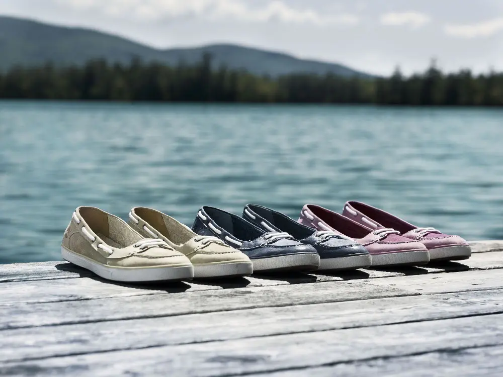 Earthkeepers Deering Boat Ballerina di Timberland per le prime giornate di sole primaverili