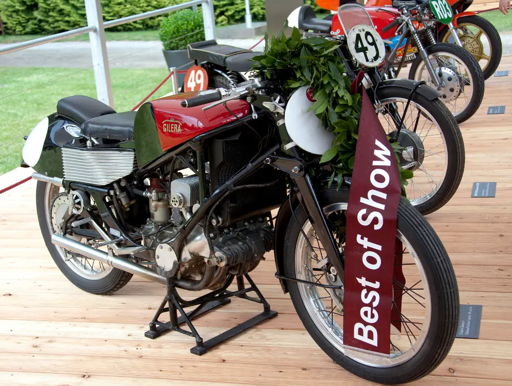 Vittoria di Gilera al Concorso d'Eleganza Villa d'Este