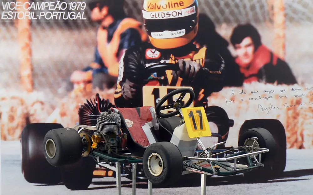 Stefano Modena guiderà il kart di Ayrton Senna