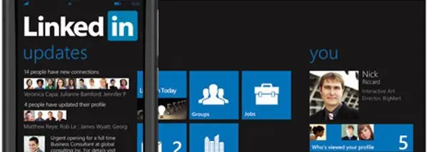 LinkedIn per gli smartphone Nokia Lumia sul Windows Marketplace