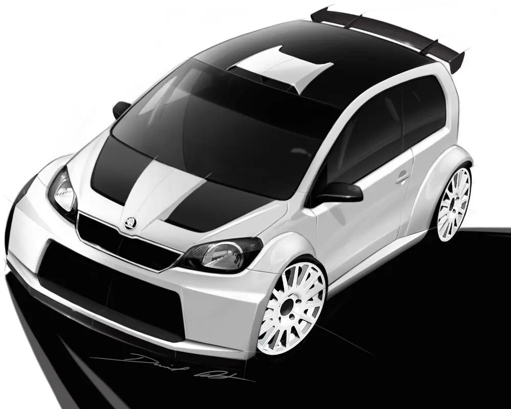 Skoda Citigo Rally e Citigo DJ Car sulle rive del lago Wörthersee