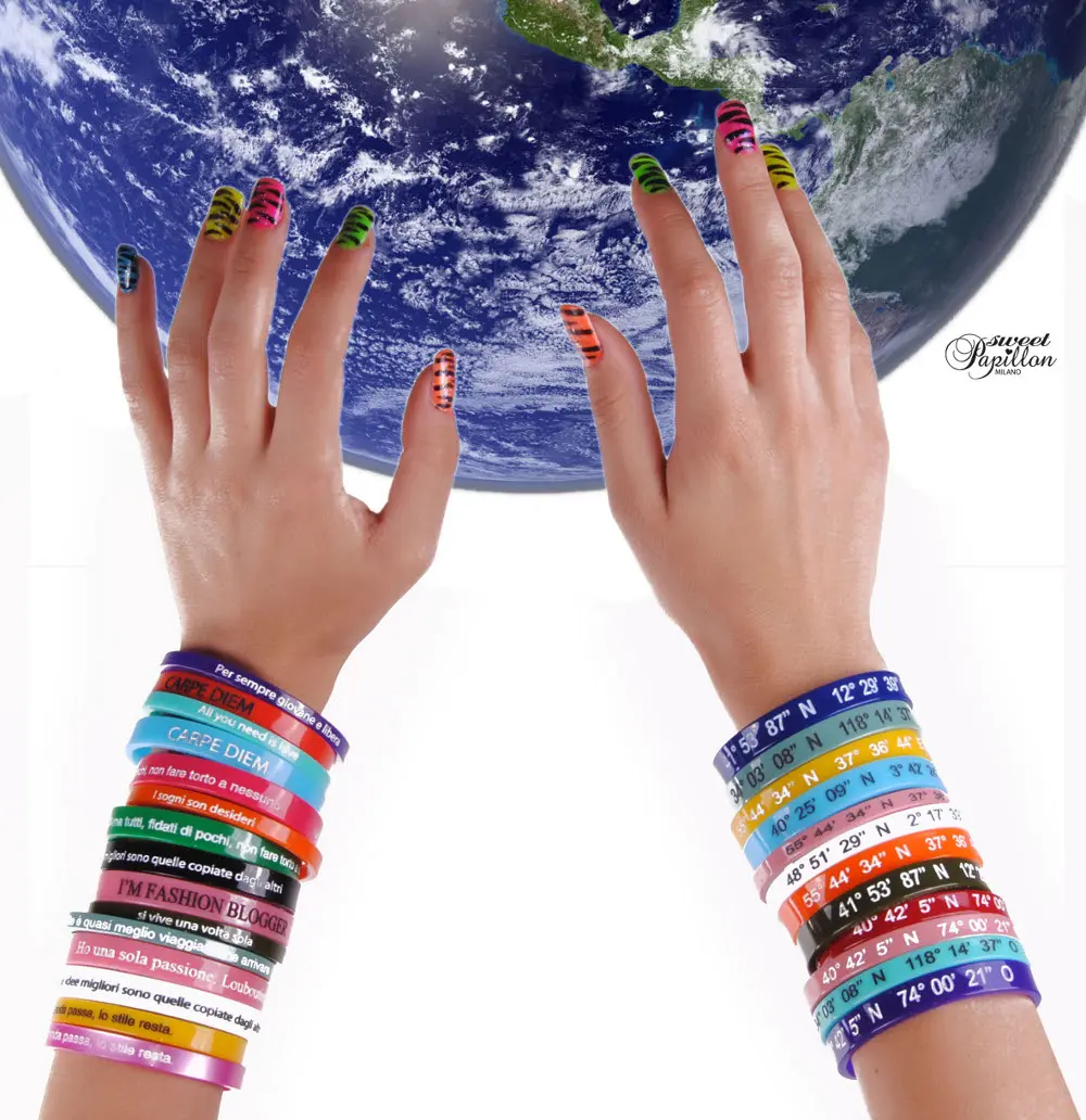 Around The World Bangle, i bracciali che fanno il giro del mondo