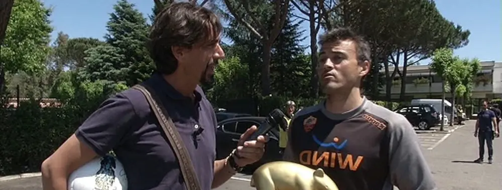 Tapiro d’oro all’allenatore della Roma Luis Enrique