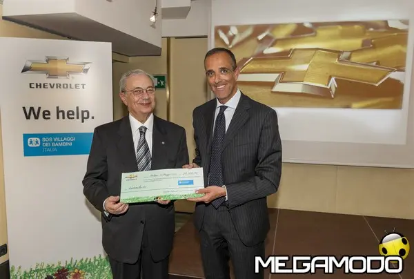 Chevrolet per SOS Villaggi dei Bambini