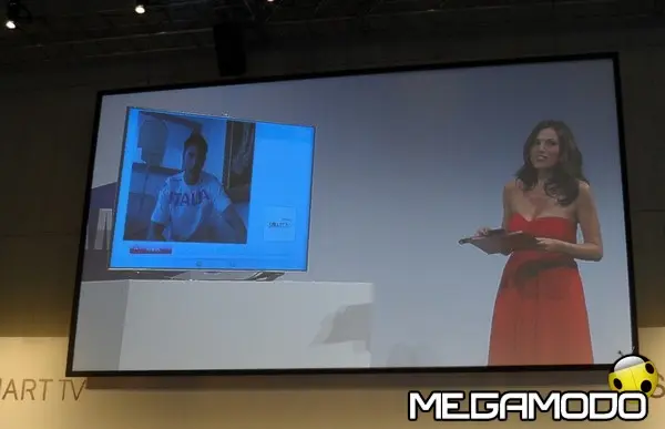 aldo montano via skype su samsung smart tv la pelota 28 05 2012 2