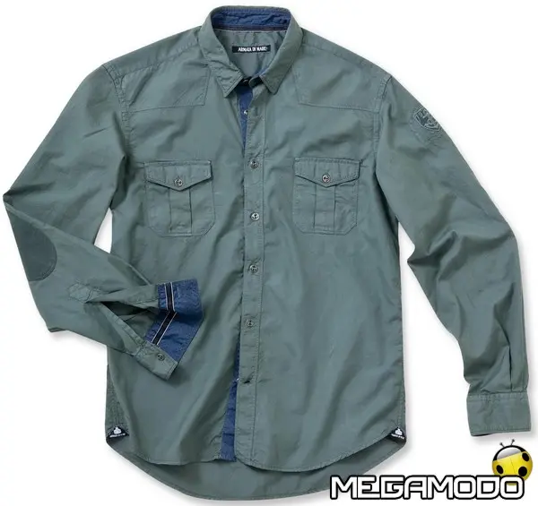 armata di mare shacket verde