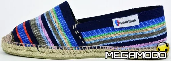 espadrilles modello alpargata raya 1 azul multi