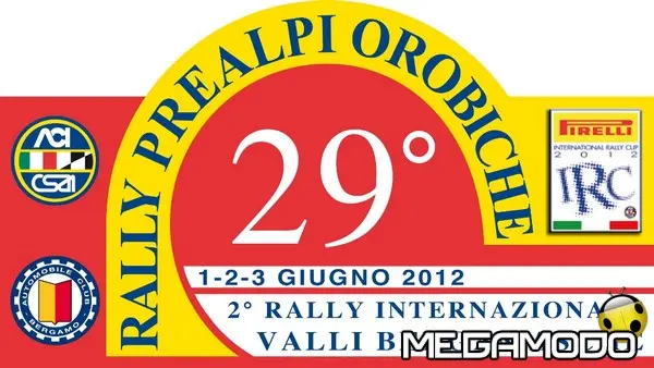 rally valli bergamasche 2012