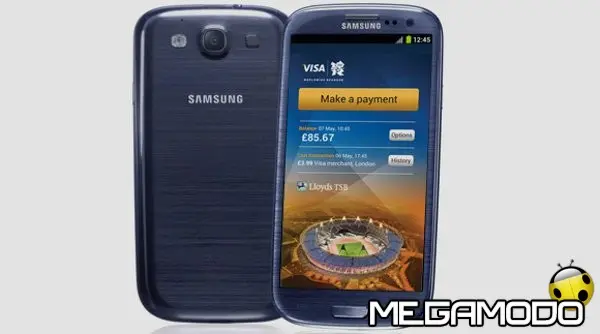 samsung galaxy s iii visa paywave