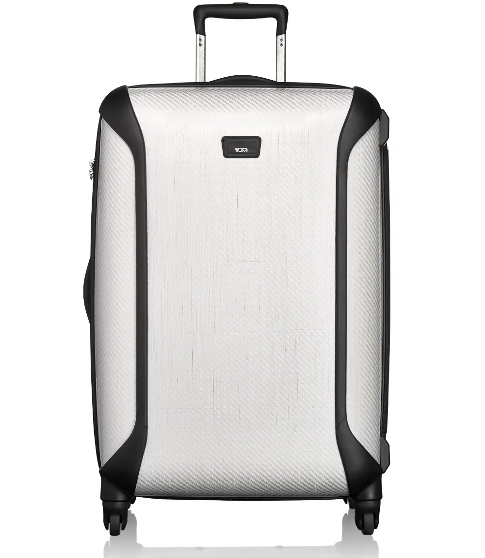 La nuova valigia White Tegra-Lite in anteprima mondiale da Tumi