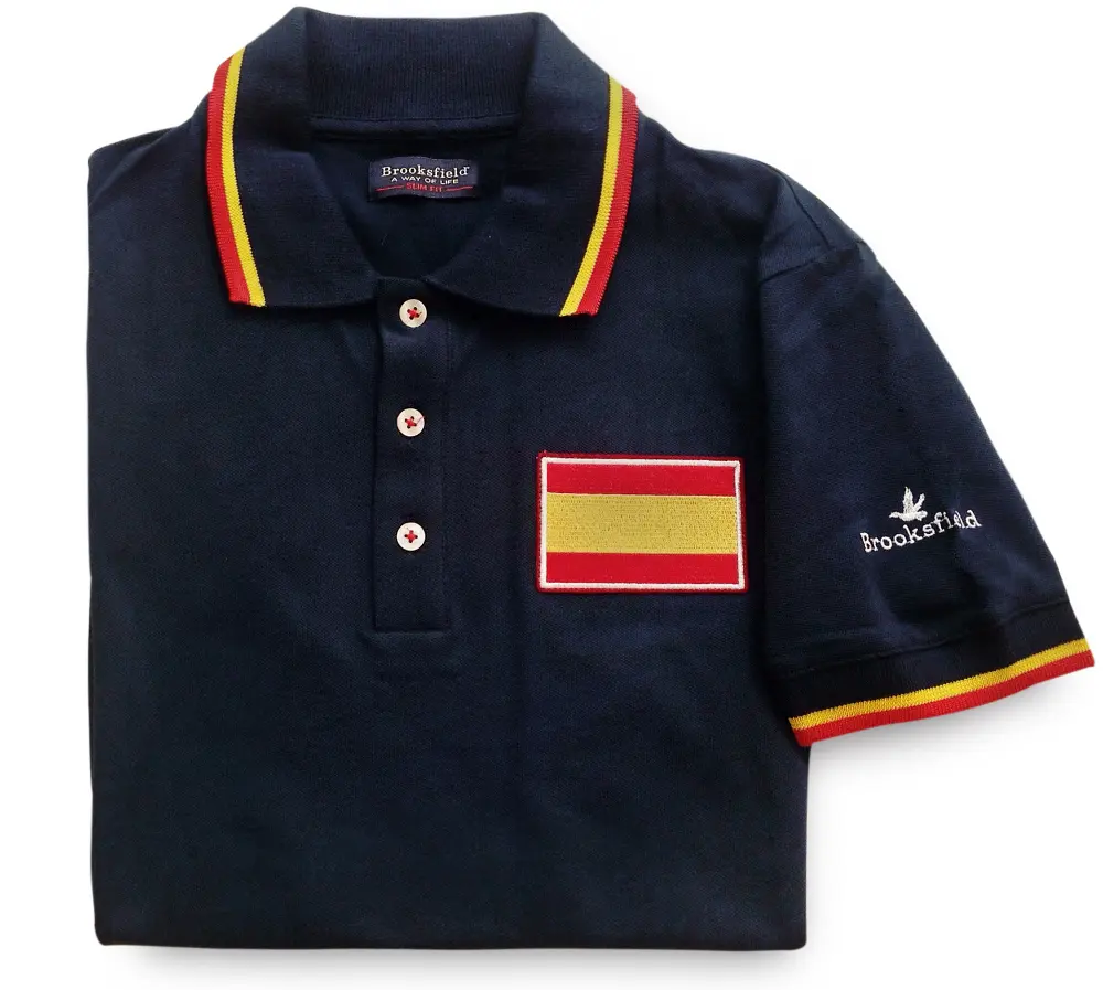 Da Brooksfield la polo limited edition per la Nazionale Spagnola