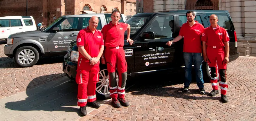Due Land Rover Discovery per la Croce Rossa dell'Emilia Romagna