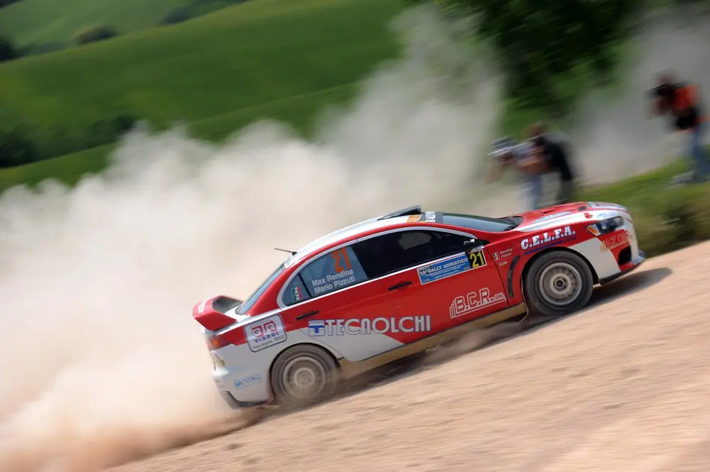 Massimiliano Rendina al via della Targa Florio