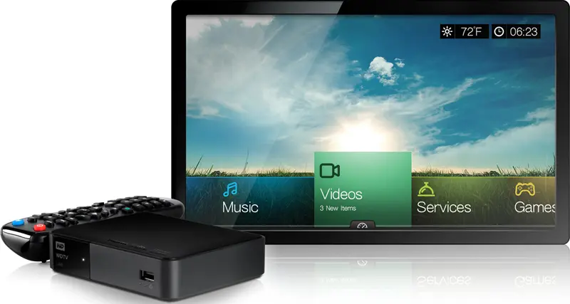 Nuovi servizi per WD TV Live e WD TV Live Hub 