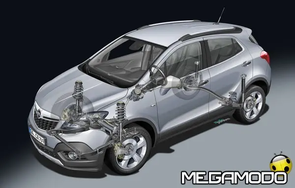 Progettato in Germania il telaio del nuovo Opel Mokka