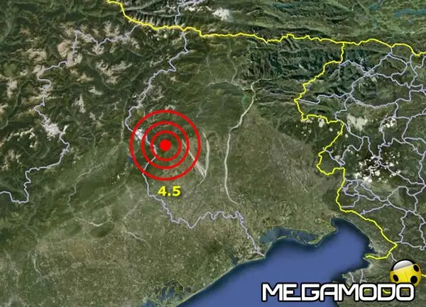 Forte scossa di terremoto in Friuli, panico ma nessun danno