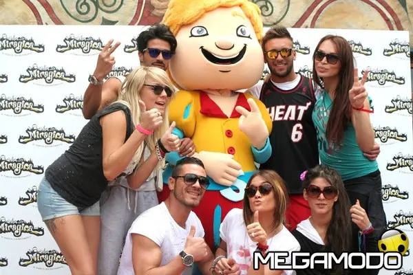 I protagonisti del Grande Fratello 12 a Miragica