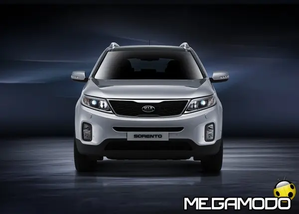refreshed kia sorento front europe spec