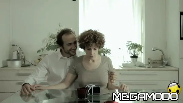 sergio albelli e cecilia dazzi sul set