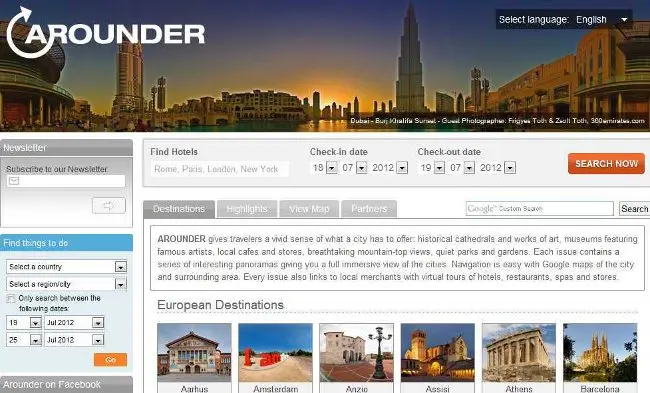 Arounder, un viaggio virtuale alla scoperta del nostro pianeta
