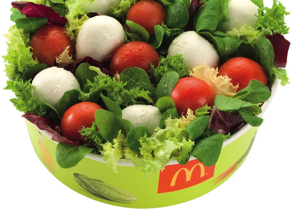 Le insalate McDonald’s per celebrare le Olimpiadi di Londra 2012